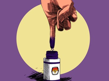 Asal-Usul Celup Tinta di Pemilu, Ternyata 'Diimpor' dari India