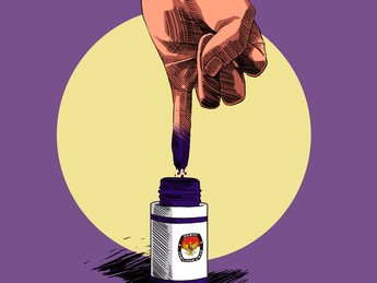Asal-Usul Celup Tinta di Pemilu, Ternyata 'Diimpor' dari India