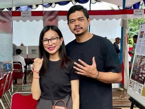 Bambang Pamungkas Pamer Usai Nyoblos, Pose Lima Jari