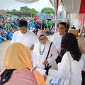 Anies Baswedan Borong Keluarga ke TPS, Kompak Pakai Baju Serba Putih