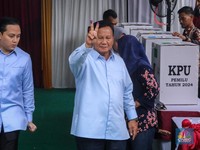 Prabowo Menang Mutlak di TPS Hambalang, Ganjar Dapat 2 Suara Saja