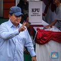 Prabowo-Gibran Menang di TPS Kompleks Menteri Widya Chandra