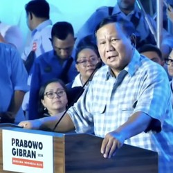 Quick Count 20:00 WIB: Prabowo Makin Jauh di Atas Anies & Ganjar