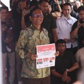 Nyoblos di Depok, Mahfud MD: 'Sudah Sangat Fair!'