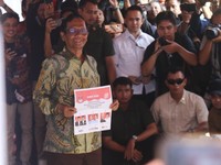 Nyoblos di Depok, Mahfud MD: 'Sudah Sangat Fair!'