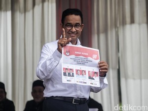Penghitungan di TPS Anies Dimulai, Suara Pertama untuk AMIN