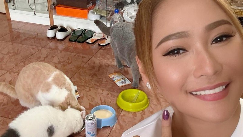 Raffi Ahmad dan Nagita Slavina nyoblos pemilu 2024. (Tangkapan layar Instagram @raffinagita1717)