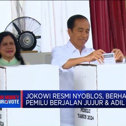 Video: Jokowi Nyoblos, Berharap Pemilu Berjalan Jujur & Adil