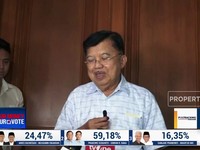 Video: Jusuf Kalla Buka Suara Hasil Quick Count