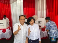 Salam Dua Jari, Budi Arie: Semoga Pemilu Damai Bisa Terwujud