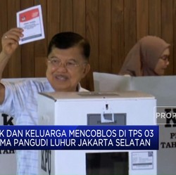 Video: Momen Megawati Hingga Jusuf Kalla Nyoblos Bareng Keluarga