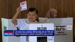 Video: Momen Megawati Hingga Jusuf Kalla Nyoblos Bareng Keluarga