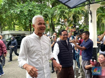 Begini Kondisi di Lokasi Nonton Bareng Quick Count Ganjar-Mahfud