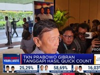 Video: Prabowo-Gibran Unggul di Quick Count, Wiranto Buka Suara