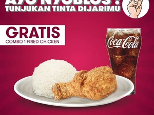 Habis Nyoblos, Merapat ke Wendys hingga Coffee Bean Ada Promo Spesial