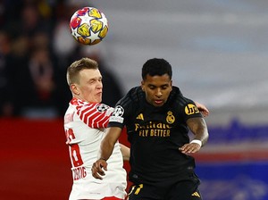 Babak I RB Leipzig Vs Real Madrid Tanpa Gol