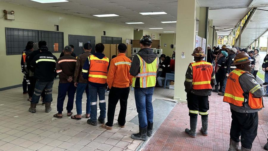 Situasi pencoblosan di Tembagapura, Area Tambang PT Freeport Indonesia, Papua. (Dok: PTFI)
