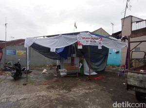 TPS di Tasikmalaya Ambruk Usai Diterjang Hujan dan Angin Kencang