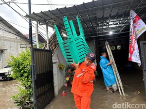2 TPS di Kembangan Utara Dipindah ke Rumah Warga gegara Kebanjiran