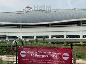 Akses Tol ke Stasiun Kereta Cepat Halim Ditutup Permanen 18 Februari