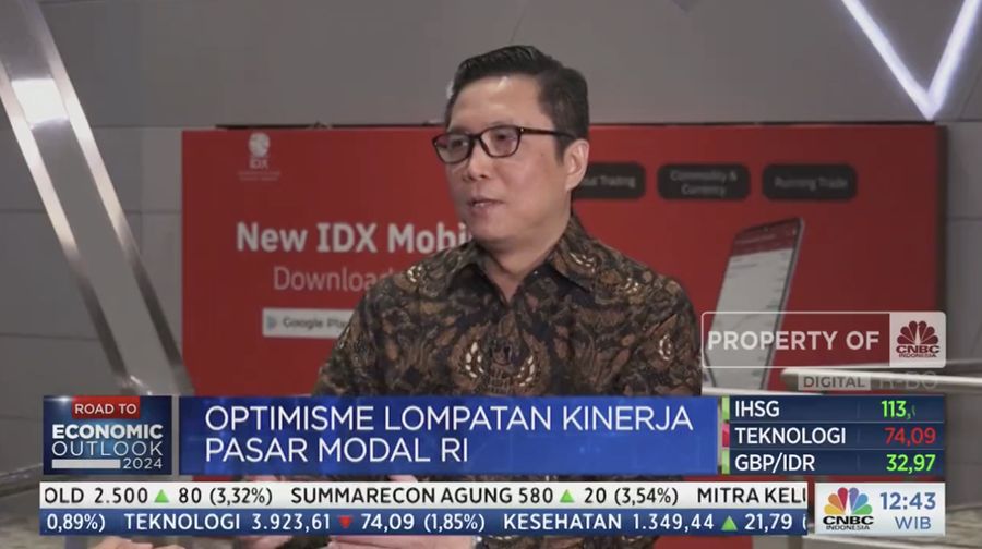 Direktur Pengembangan BEI Jeffrey Hendrik