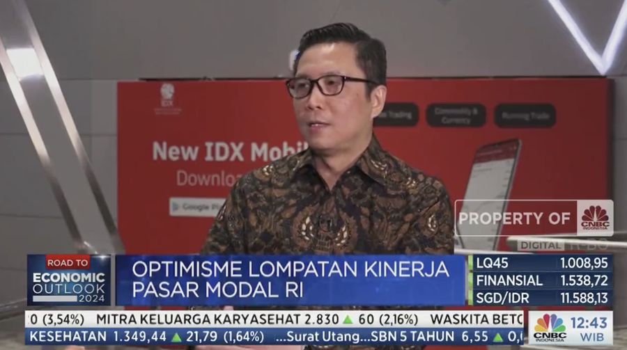 Direktur Pengembangan BEI Jeffrey Hendrik