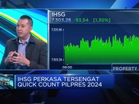 Video: IHSG Perkasa Tersengat Quick Count Pilpres 2024