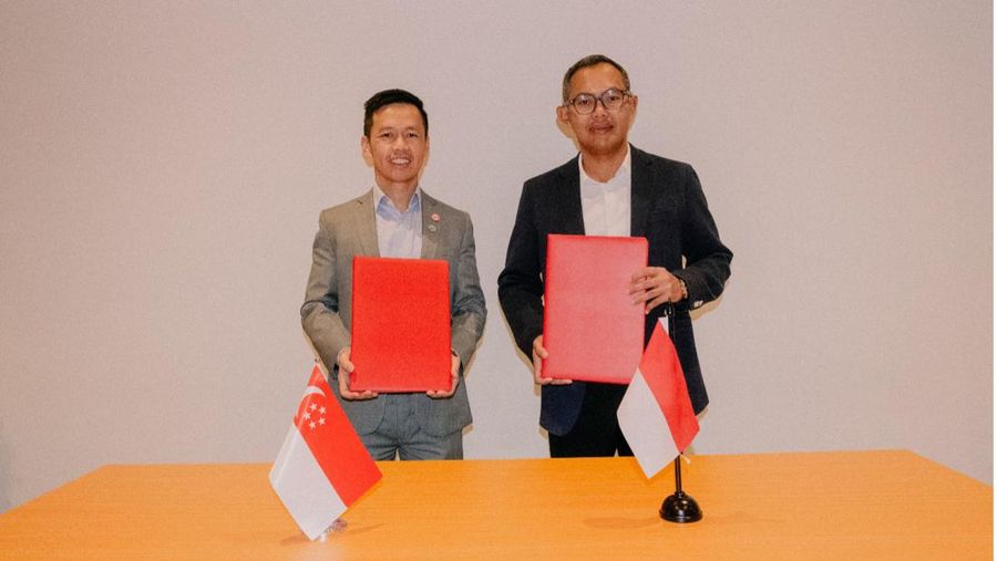 Indonesia dan Singapura tandatangani Letter of Intent (LoI) terkait Carbon Capture & Storage (CCS) Cross Border. (Dok. Kemenko Marves)