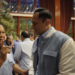 AHY Buka Suara Soal Potensi Masuk Kabinet Prabowo