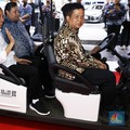 Jokowi Full Senyum di IIMS, Respons Prabowo-Gibran Unggul Quick Count