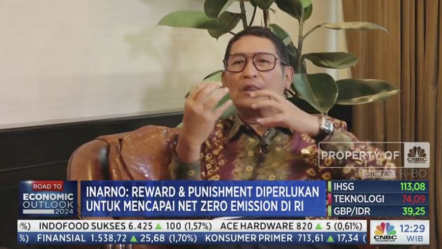 Kepala Eksekutif Pengawas Pasar Modal OJK Inarno Djajadi