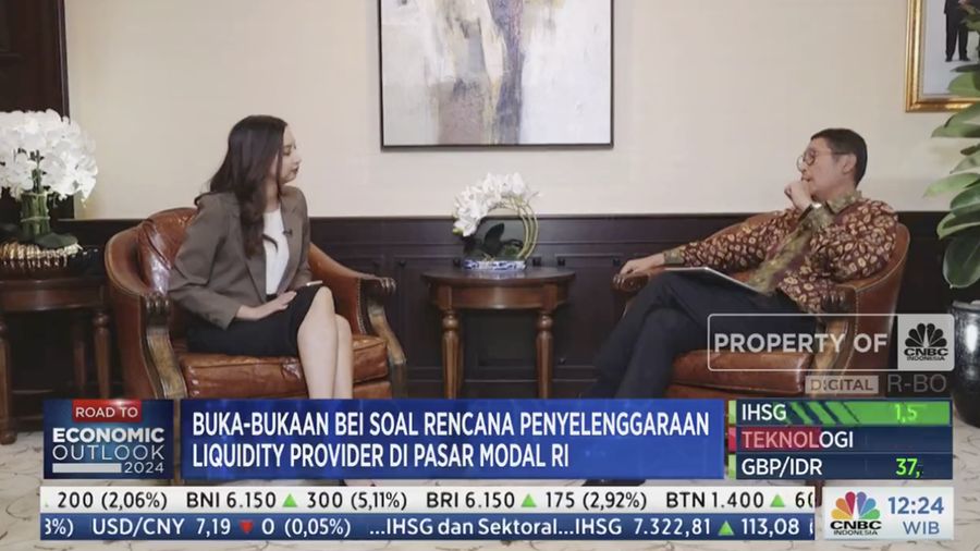 Kepala Eksekutif Pengawas Pasar Modal OJK Inarno Djajadi