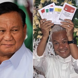 Real Count KPU 05.30 WIB: Prabowo 58%, Anies 24%, Mahfud 16%