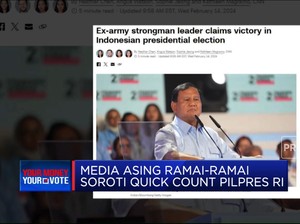 Video: Media Asing Ramai-Ramai Soroti Quick Count Pilpres RI