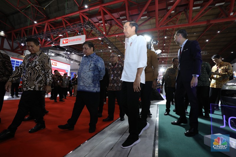 Jokowi (CNBC Indonesia/Tri Susilo)