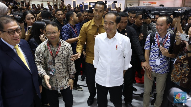 Jokowi (CNBC Indonesia/Tri Susilo)