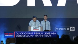 Video: Quick Count Pemilu Lembaga Survei Hampir 100%, Ini Hasilnya!
