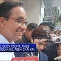 Tanggapi Hasil Quick Count, Anies Tegaskan Tunggu Hasil Resmi Dari KPU