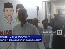 Video: Tanggapi Hasil Quick Count Ganjar: "Percaya Suara Saya Segitu?"