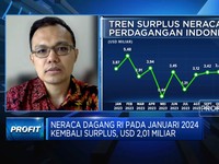 Video: Untung Dagang RI Awal 2024 Menyusut, Efek Ekspor Turun Tajam?