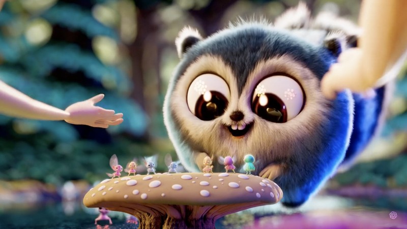 AI Sora pembuat video dengan menggunakan tulisan atau narasi yang dibuat. (Tangkapan Layar openai.com/sora)