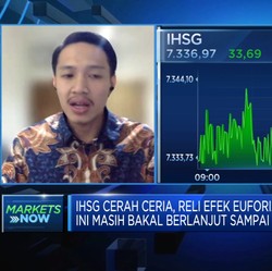 Bertahan di 7.300-an, Reli IHSG Efek Euforia Pilpres Sampai Kapan?