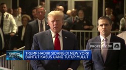 Video: Trump Hadiri Sidang di New York Buntut Kasus Uang Tutup Mulut