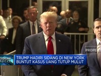 Video: Trump Hadiri Sidang di New York Buntut Kasus Uang Tutup Mulut