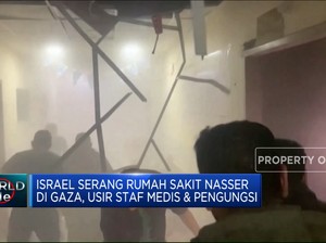 Video: Diduga Tempat Sembunyi Hamas, Israel Serang RS Nasser Di Gaza