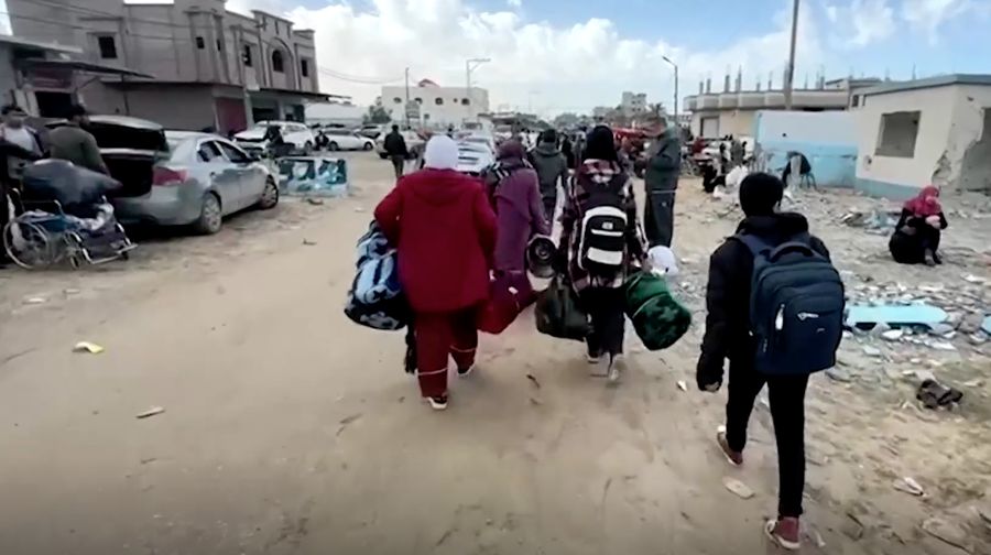 Israel serbu rumah sakit Al Nasser di Rafah, Gaza Selatan, Kamis (15/2/2024). (REUTERS)