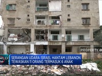 Video: Serangan Udara Israel Hantam Lebanon Tewaskan 11 Orang