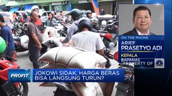 Video: Jokowi Sidak ke Pasar, Stok & Harga Beras Terjamin Aman?
