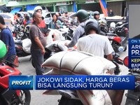 Video: Jokowi Sidak ke Pasar, Stok & Harga Beras Terjamin Aman?