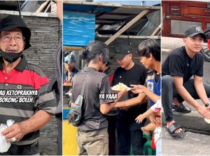 Mulia! Konten Kreator Borong Ketoprak Untuk Dibagikan